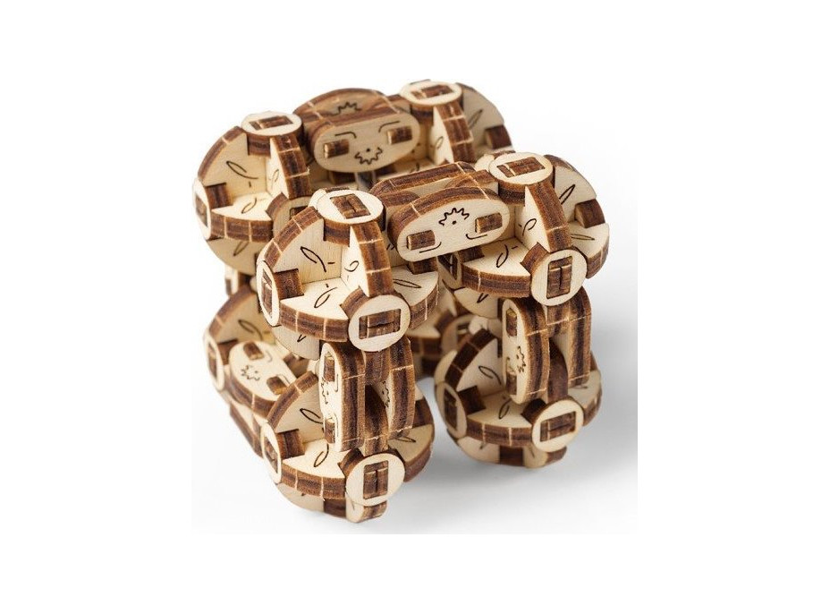 UGEARS 3D puzzle Flexi-kubus 144 dílků