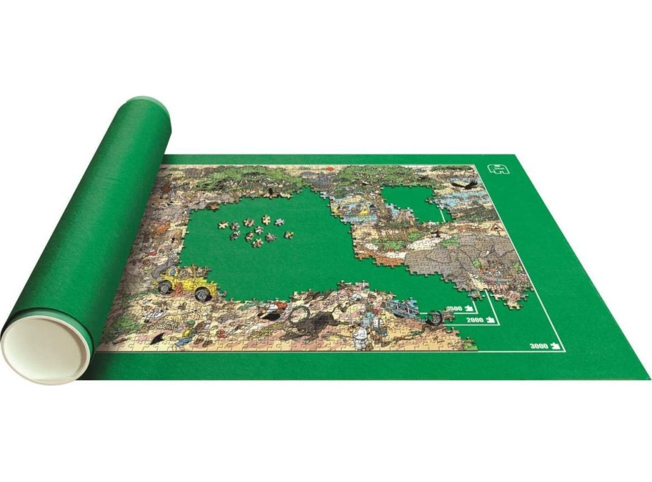 JUMBO Rolovací podložka na puzzle 1500-3000 dílků (150x100cm)