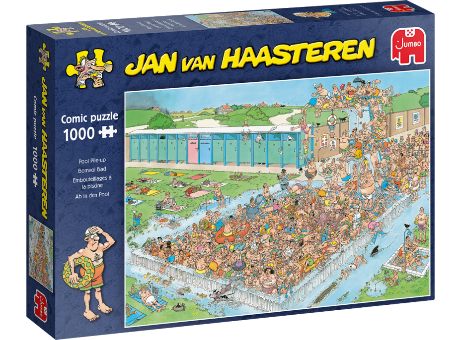 JUMBO Puzzle JvH Hromada v bazénu 1000 dílků