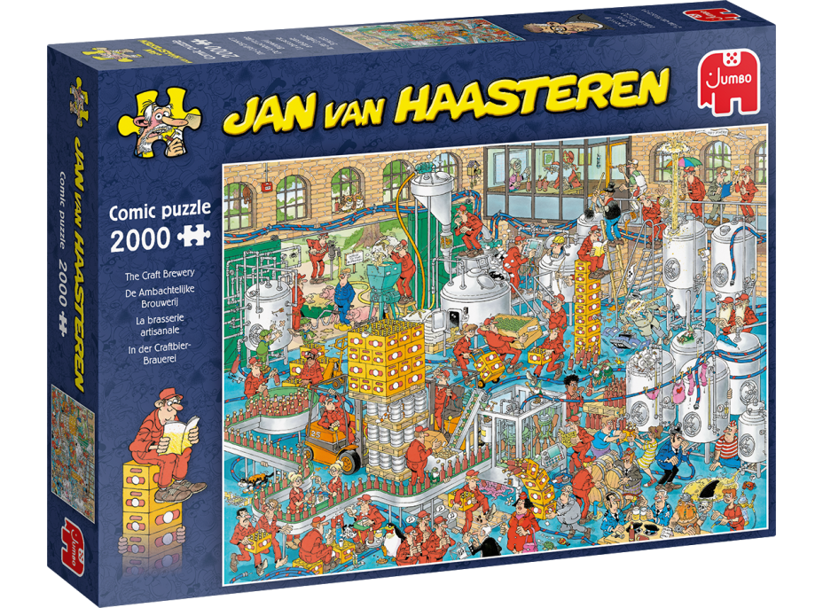 JUMBO Puzzle JvH Řemeslný pivovar 2000 dílků