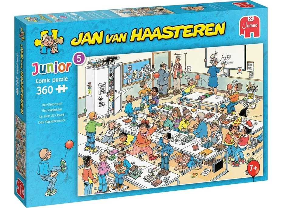 JUMBO Puzzle JvH Junior 5: Školní třída 360 dílků