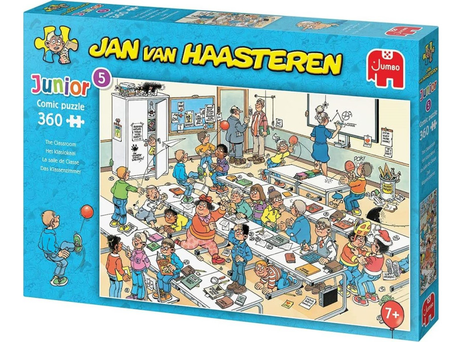 JUMBO Puzzle JvH Junior 5: Školní třída 360 dílků