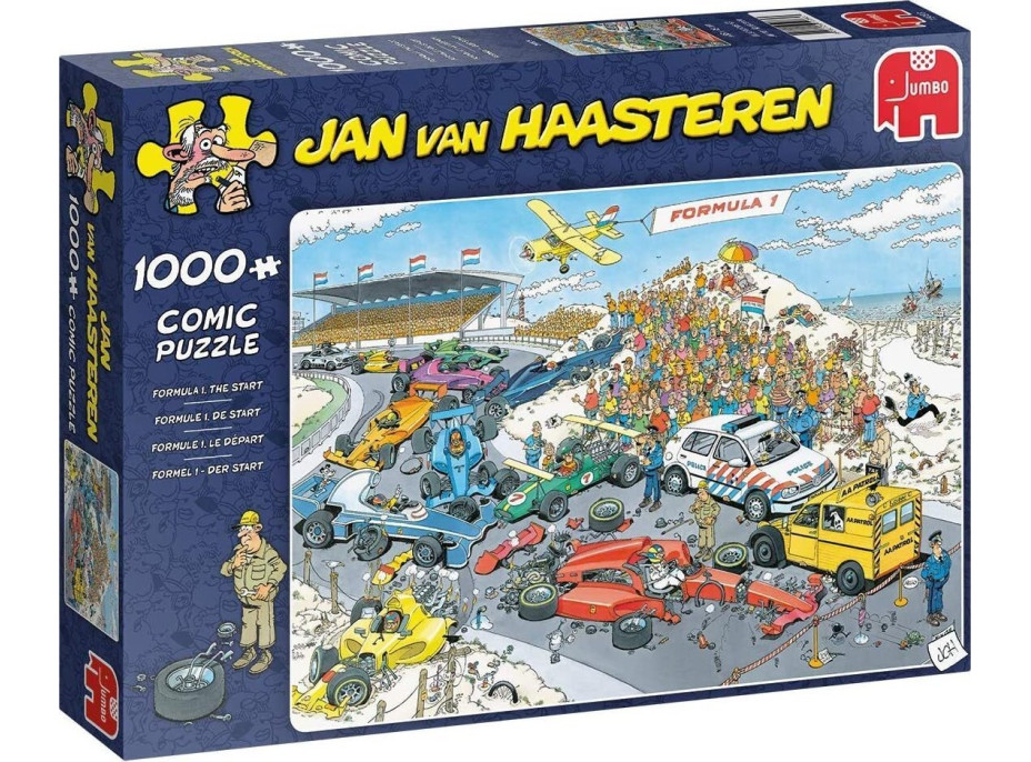 JUMBO Puzzle JvH Start Formule 1, 1000 dílků