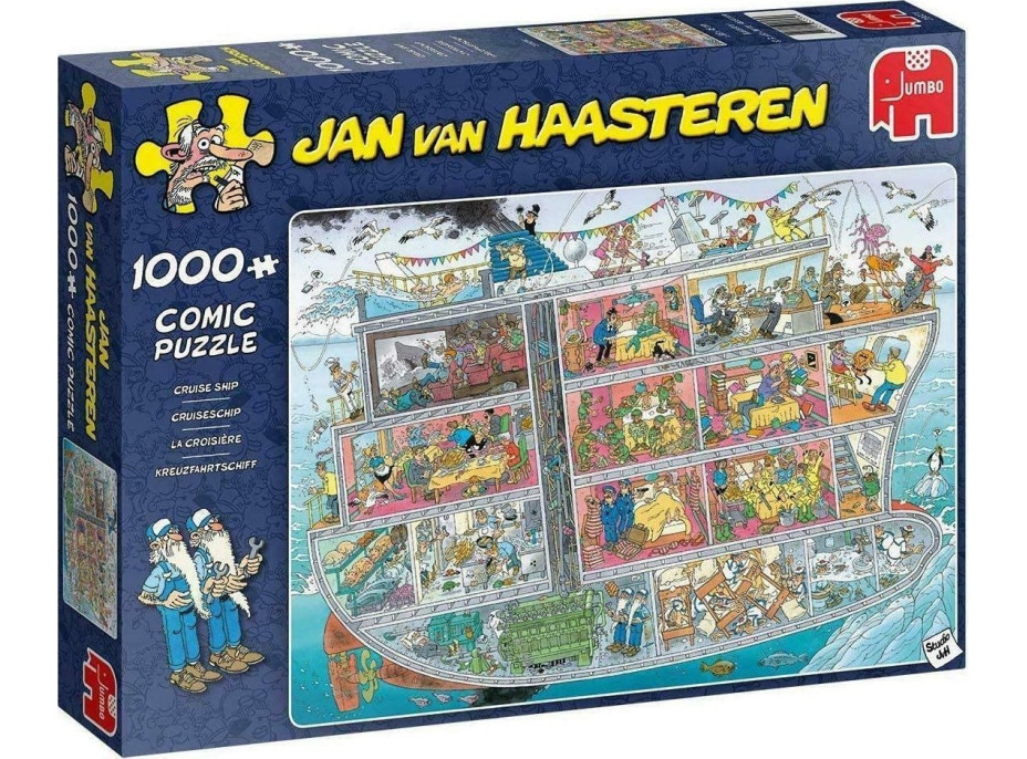 JUMBO Puzzle JvH Výletní loď 1000 dílků