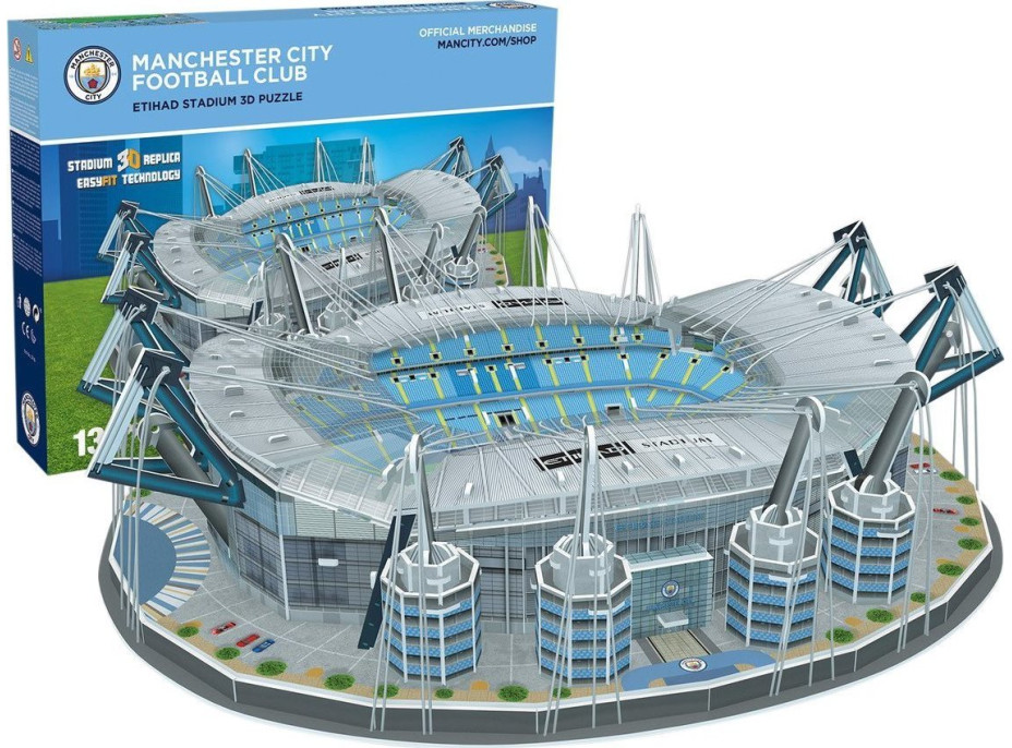 STADIUM 3D REPLICA 3D puzzle Stadion Etihad - FC Manchester City 132 dílků