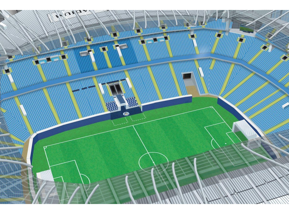 STADIUM 3D REPLICA 3D puzzle Stadion Etihad - FC Manchester City 132 dílků