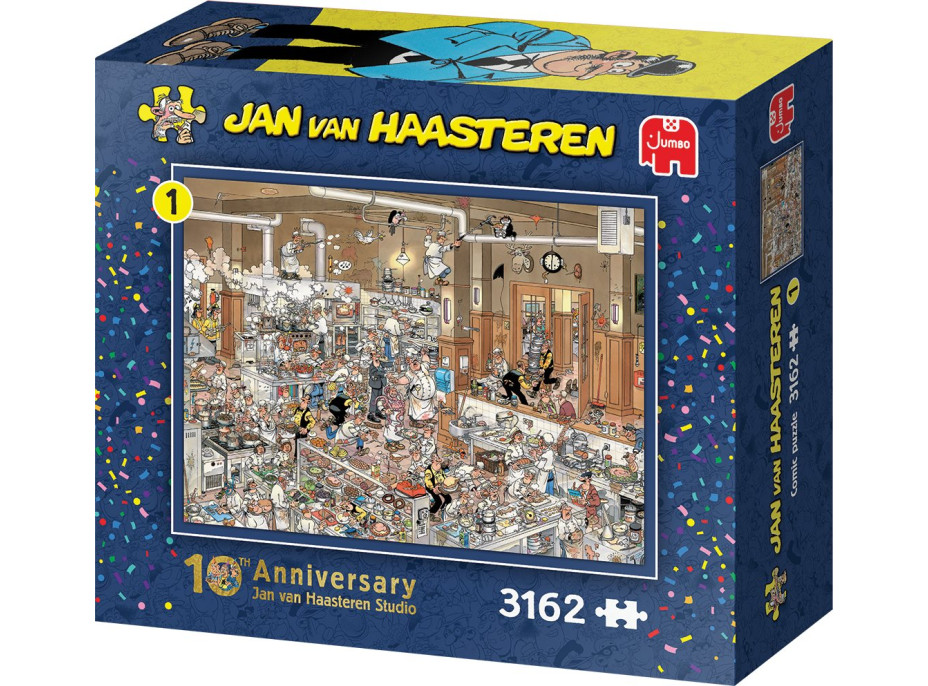 JUMBO Puzzle JvH 10 let Jan van Haasteren XXXL (jubilejní limitovaná edice) 30200 dílků