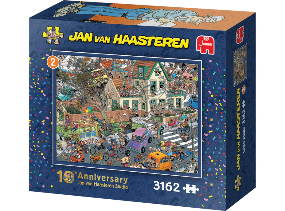 JUMBO Puzzle JvH 10 let Jan van Haasteren XXXL (jubilejní limitovaná edice) 30200 dílků