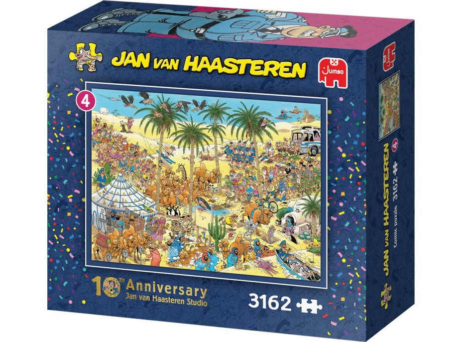 JUMBO Puzzle JvH 10 let Jan van Haasteren XXXL (jubilejní limitovaná edice) 30200 dílků