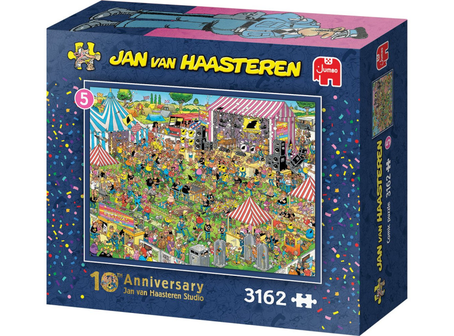 JUMBO Puzzle JvH 10 let Jan van Haasteren XXXL (jubilejní limitovaná edice) 30200 dílků