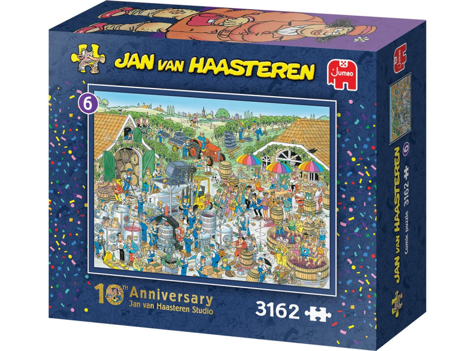 JUMBO Puzzle JvH 10 let Jan van Haasteren XXXL (jubilejní limitovaná edice) 30200 dílků