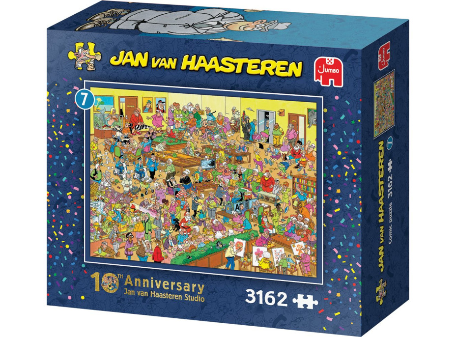 JUMBO Puzzle JvH 10 let Jan van Haasteren XXXL (jubilejní limitovaná edice) 30200 dílků