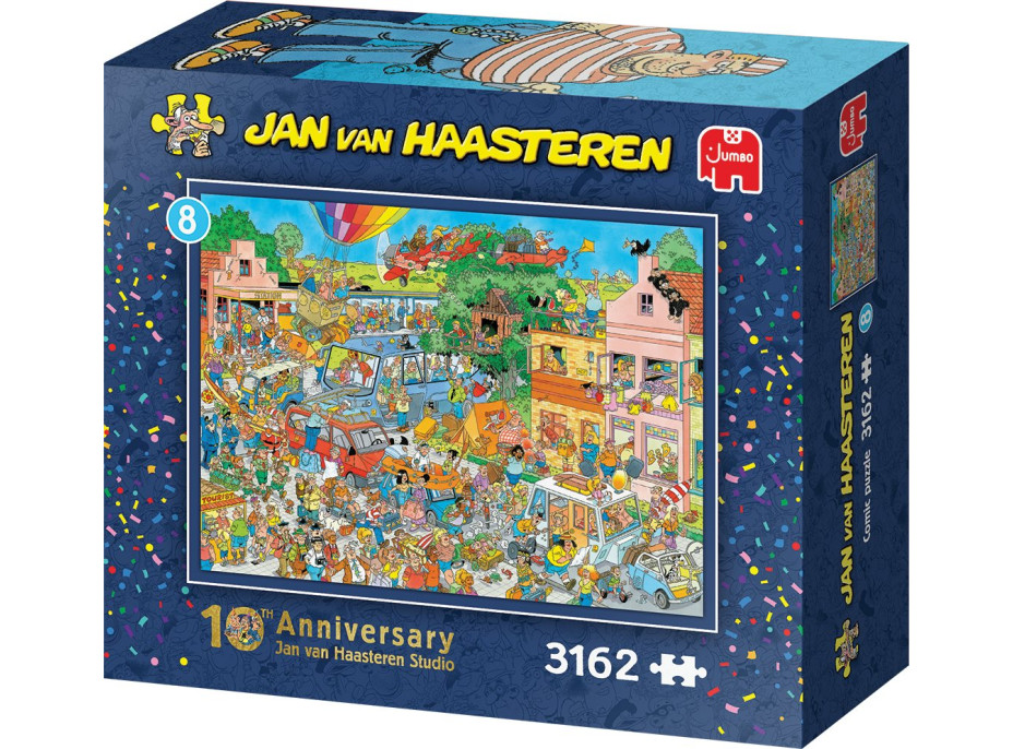 JUMBO Puzzle JvH 10 let Jan van Haasteren XXXL (jubilejní limitovaná edice) 30200 dílků