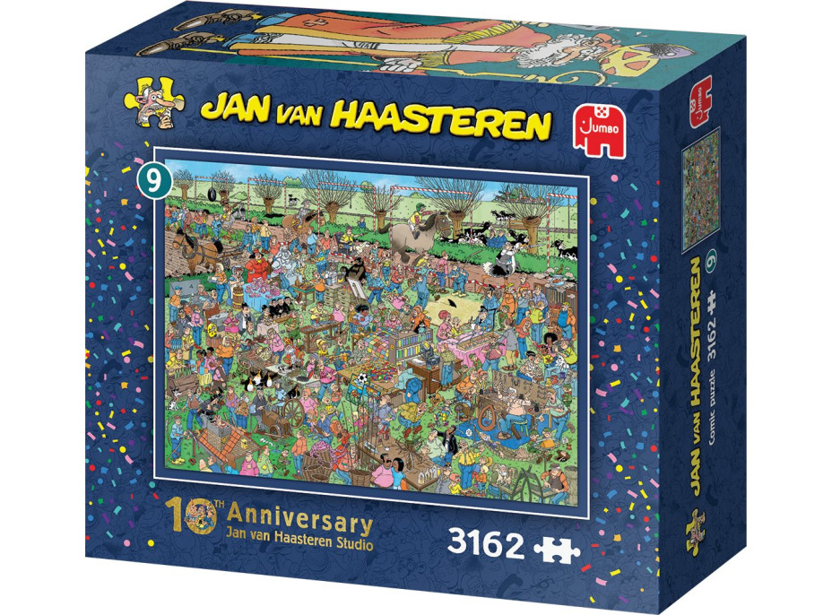 JUMBO Puzzle JvH 10 let Jan van Haasteren XXXL (jubilejní limitovaná edice) 30200 dílků