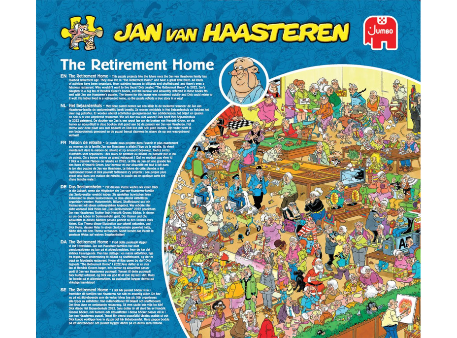 JUMBO Puzzle JvH 10 let Jan van Haasteren XXXL (jubilejní limitovaná edice) 30200 dílků