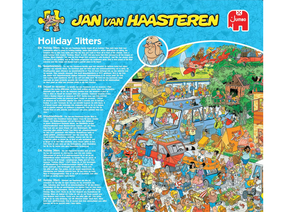 JUMBO Puzzle JvH 10 let Jan van Haasteren XXXL (jubilejní limitovaná edice) 30200 dílků