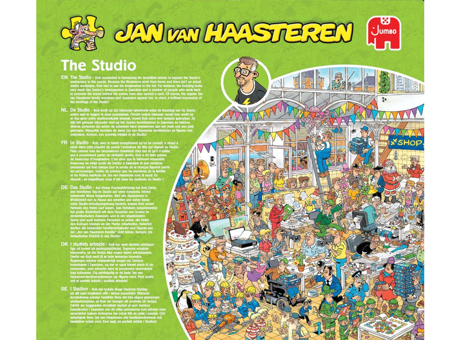 JUMBO Puzzle JvH 10 let Jan van Haasteren XXXL (jubilejní limitovaná edice) 30200 dílků