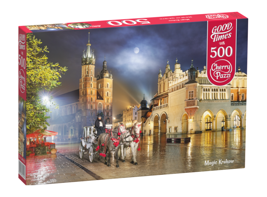 CHERRY PAZZI Puzzle Kouzelný Krakow 500 dílků