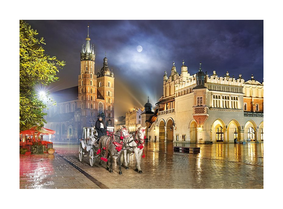 CHERRY PAZZI Puzzle Kouzelný Krakow 500 dílků