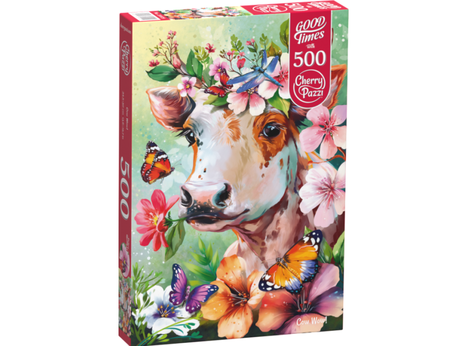 CHERRY PAZZI Puzzle Páni, kráva! 500 dílků