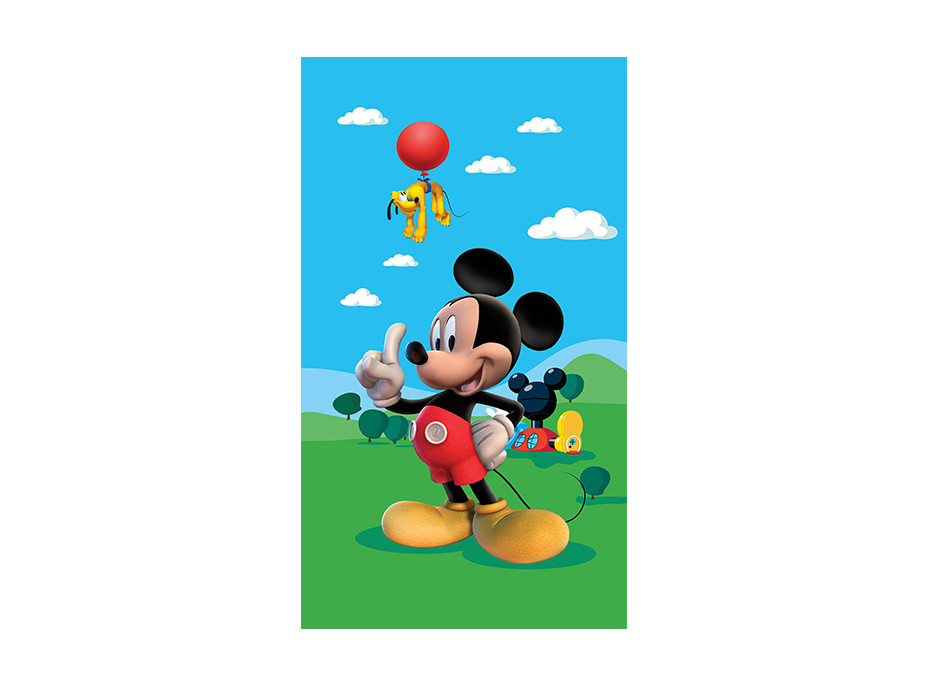 Dětský závěs DISNEY - Mickey a Pluto - 140x245 cm