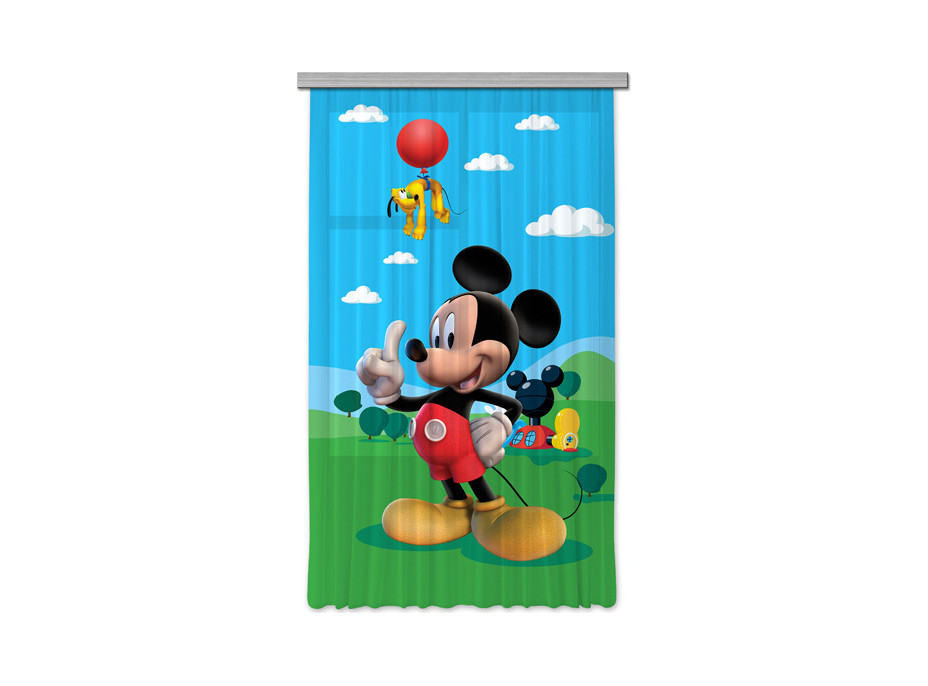 Dětský závěs DISNEY - Mickey a Pluto - 140x245 cm