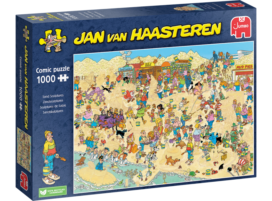 JUMBO Puzzle JvH Sochy z písku 1000 dílků