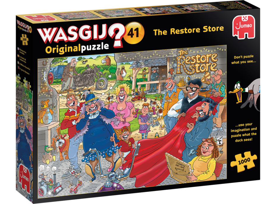 JUMBO Puzzle WASGIJ 41: The Restore Store 1000 dílků