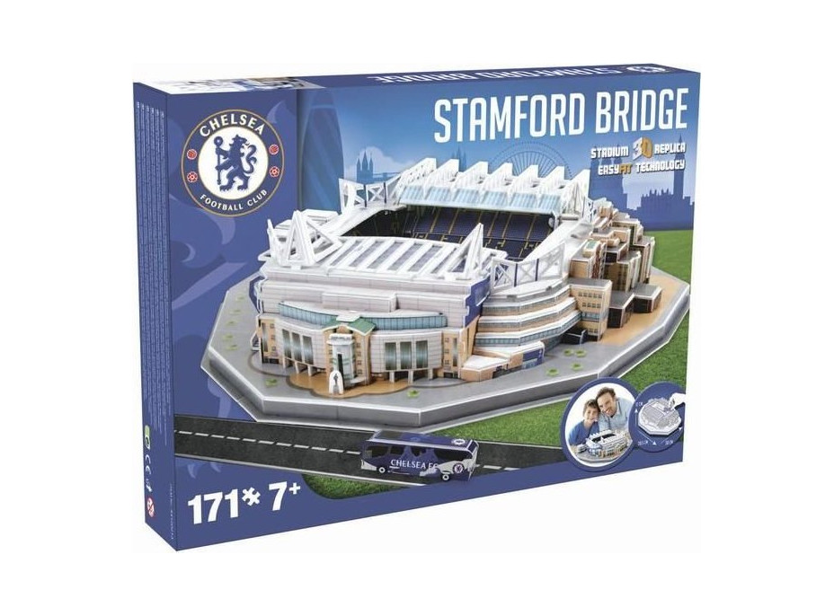 STADIUM 3D REPLICA 3D puzzle Stadion Stamford Bridge - FC Chelsea 168 dílků