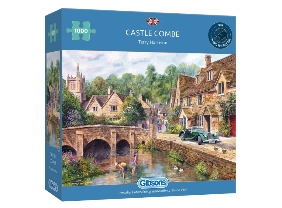 GIBSONS Puzzle Castle Combe, Anglie 1000 dílků