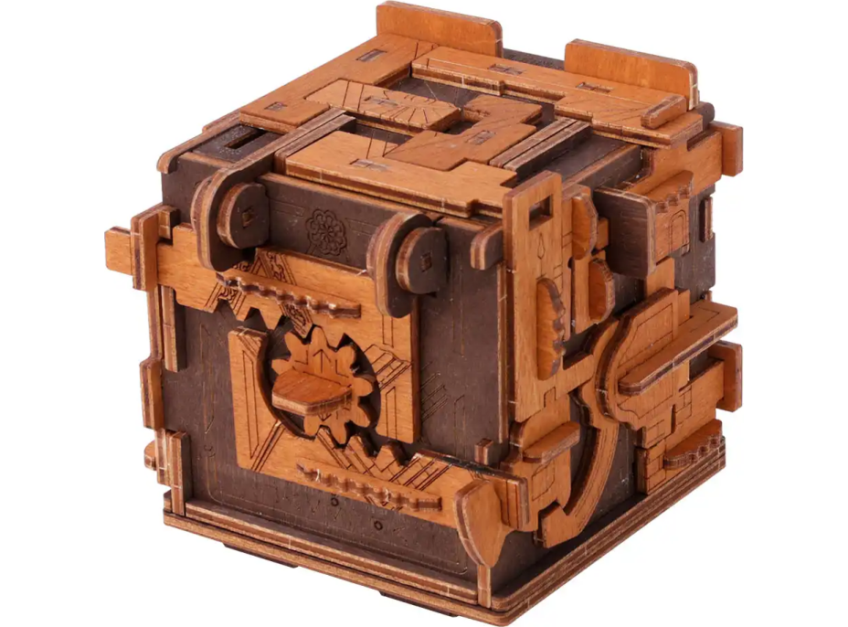 WOODEN CITY 3D dřevěné puzzle Escape room: Puzzle Box 149 dílků