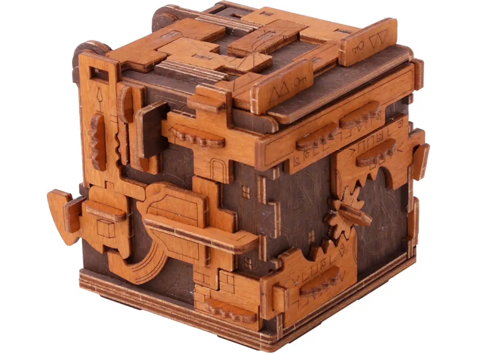 WOODEN CITY 3D dřevěné puzzle Escape room: Puzzle Box 149 dílků