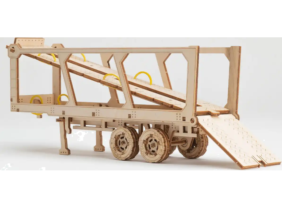 WOODEN CITY 3D puzzle Superfast Car Carrier Truck