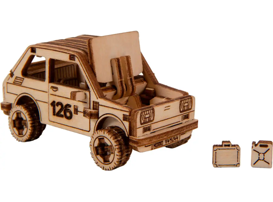 WOODEN CITY 3D puzzle Superfast Rally Car 3