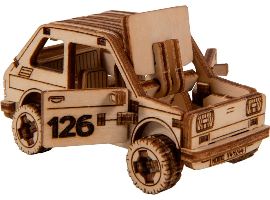 WOODEN CITY 3D puzzle Superfast Rally Car 3