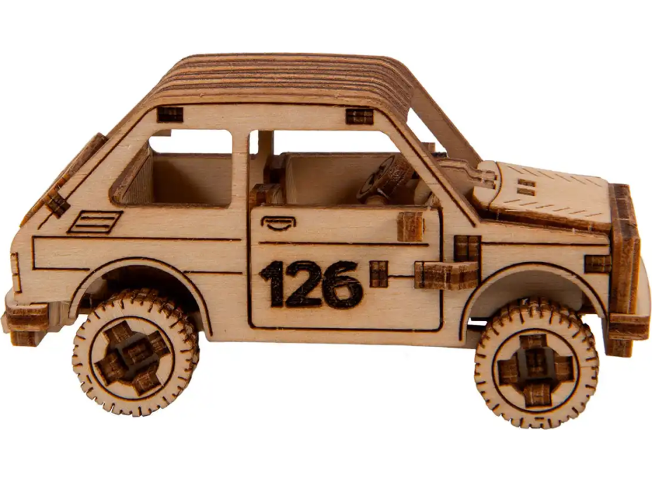 WOODEN CITY 3D puzzle Superfast Rally Car 3