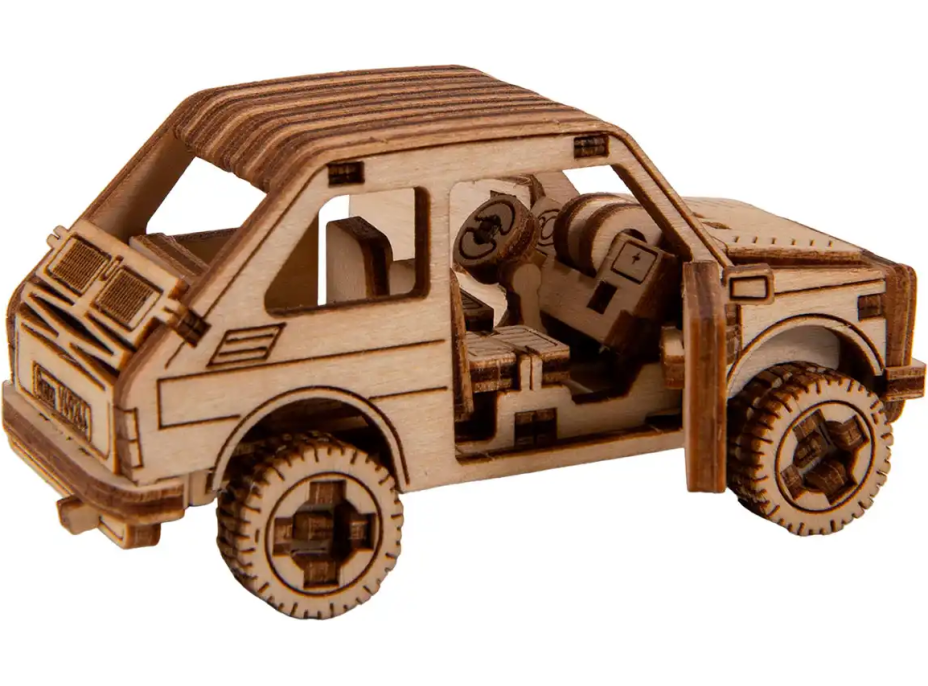 WOODEN CITY 3D puzzle Superfast Rally Car 3