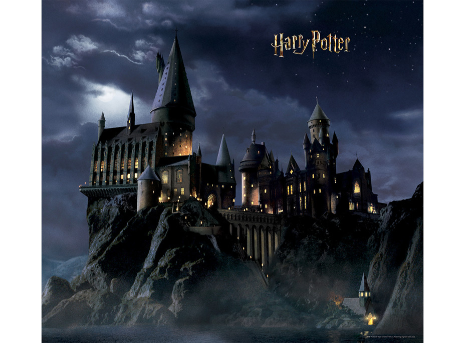 Dětská fototapeta - Harry Potter - Bradavice - 300x270 cm