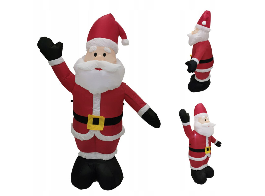 Nafukovací Santa Claus s osvětlením - 150 cm