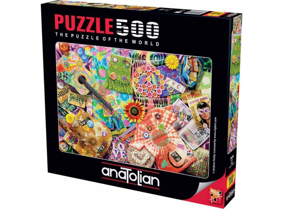 ANATOLIAN Puzzle 60. léta 500 dílků