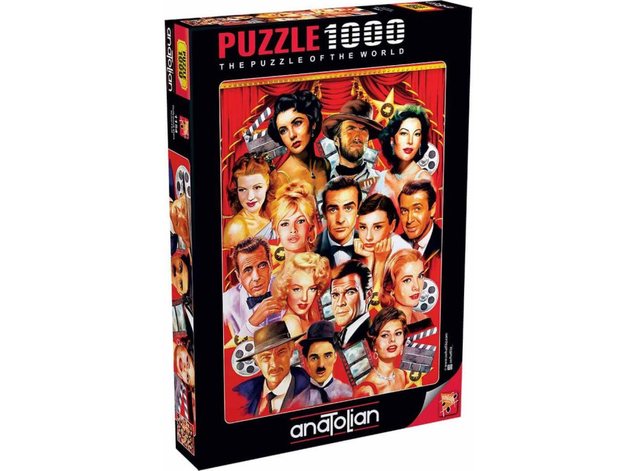 ANATOLIAN Puzzle Hvězdy Hollywoodu 1000 dílků