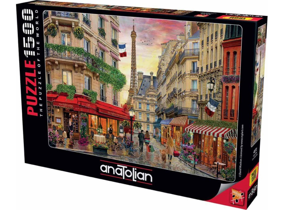 ANATOLIAN Puzzle Kavárna Cafe Eiffel 1500 dílků