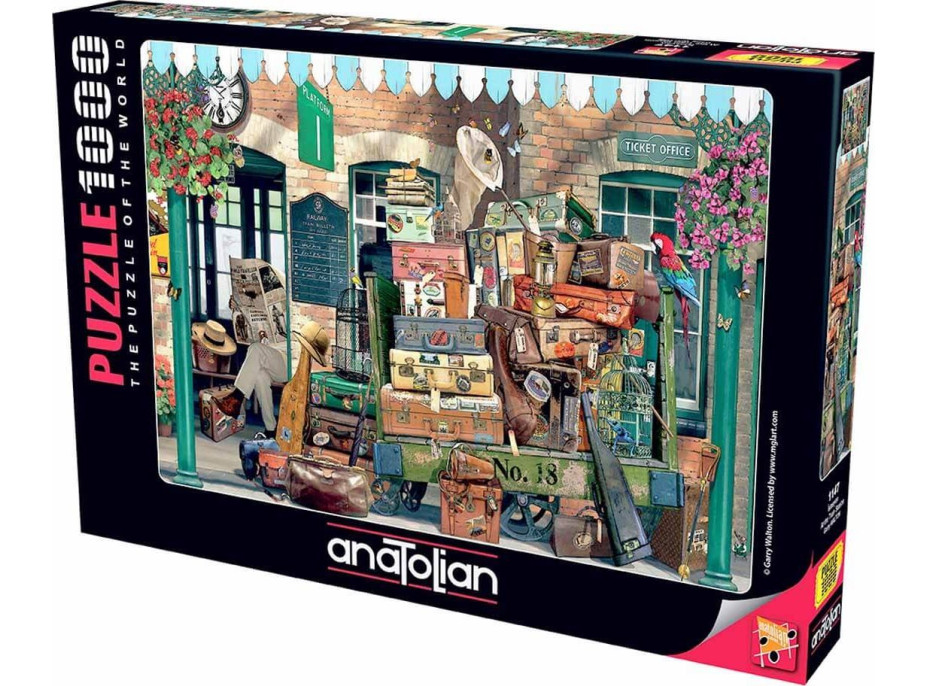 ANATOLIAN Puzzle Na nádraží 1000 dílků