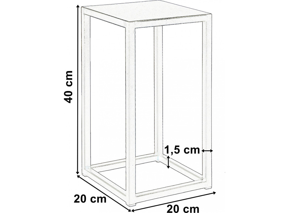 Stojan na květiny PIATTO 40 cm