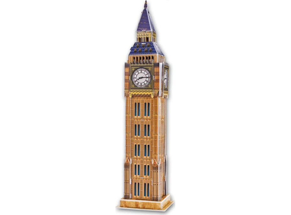 CLEVER&HAPPY 3D puzzle Big Ben, Londýn 47 dílků