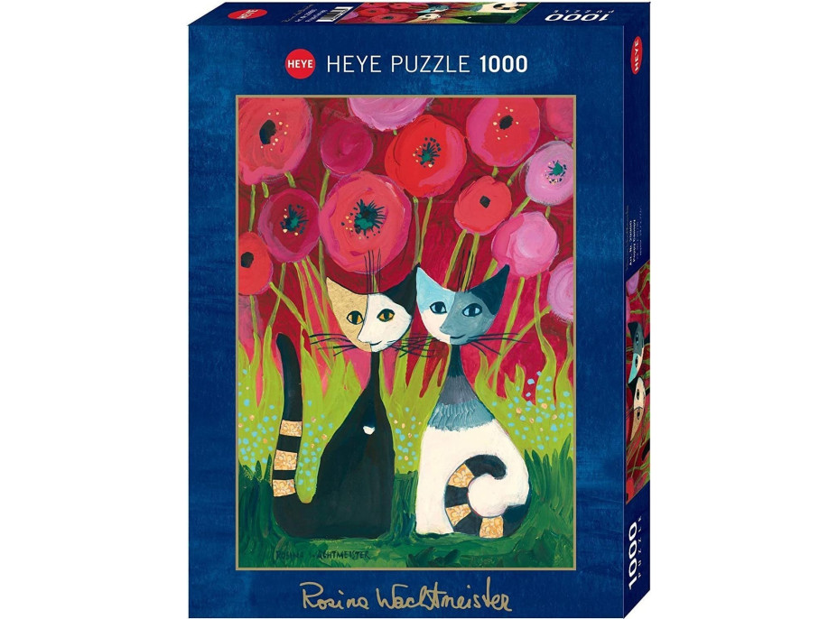 HEYE Puzzle Baldachýn z vlčích máků 1000 dílků