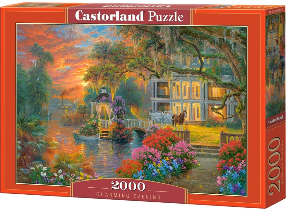 CASTORLAND Puzzle Okouzlující večer 2000 dílků