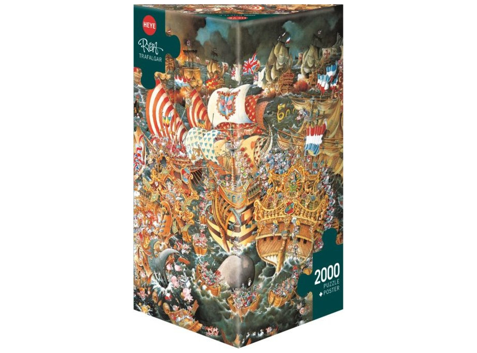 HEYE Puzzle Bitva u Trafalgaru 2000 dílků