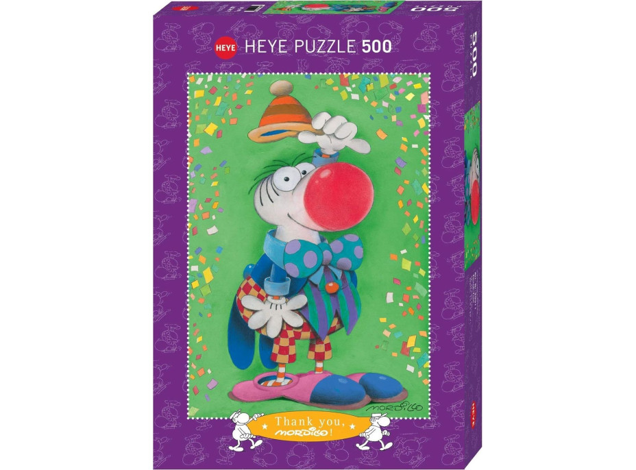 HEYE Puzzle Cartoon Classics: Děkuji Ti! 500 dílků