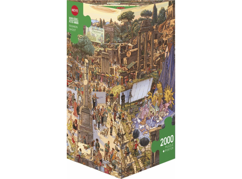 HEYE Puzzle Focení módní přehlídky 2000 dílků